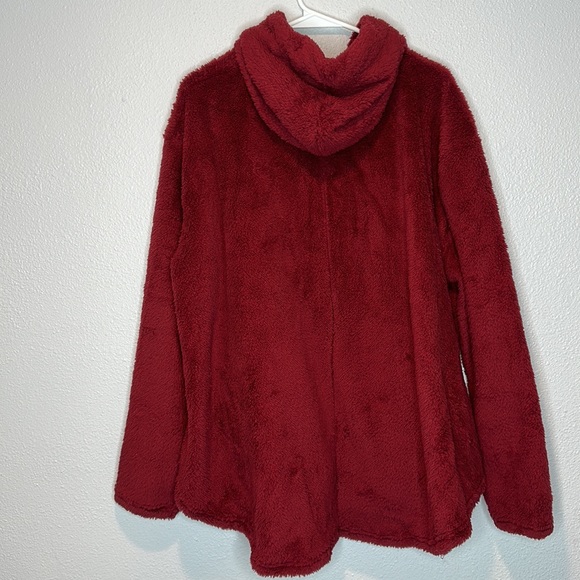 COCO + CARMEN Roosevelt Hoodie - Red sz XXL - Picture 4 of 6